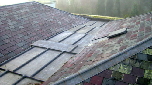 lead roofing details