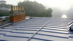 dressed Lead roof example